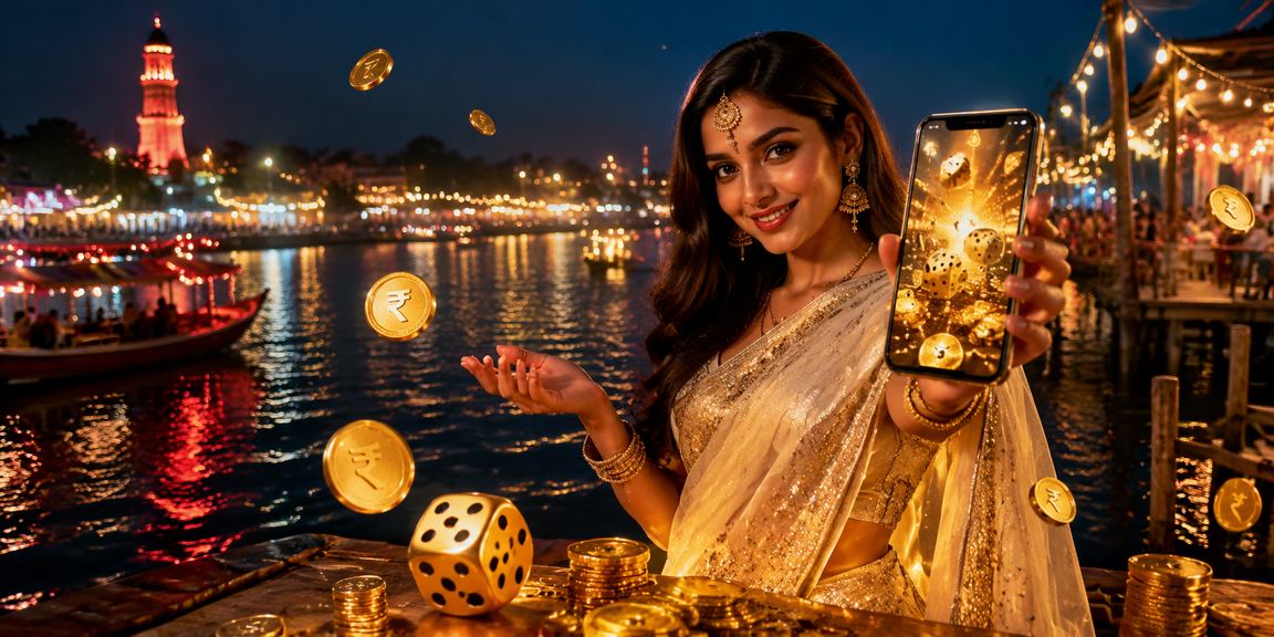 বরিশালে শাড়ি পরিহিত নারী ডাইস গেম খেলছেন
