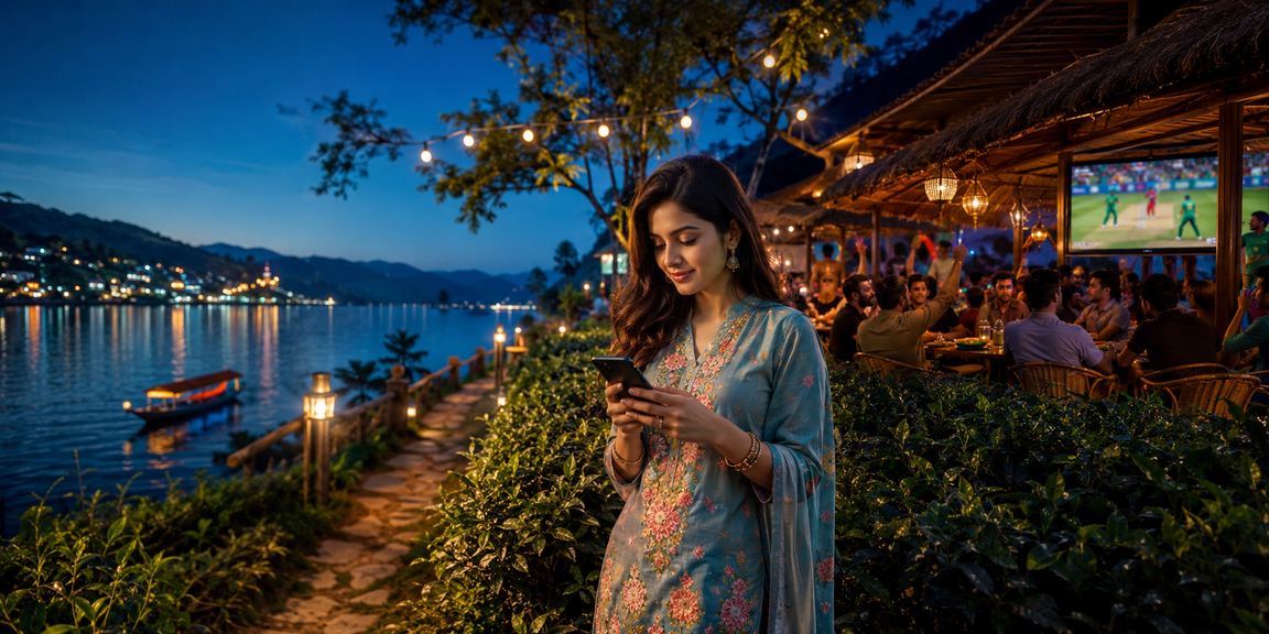 কুমিল্লার চা বাগানে ক্রিকেট বেটিং পুরস্কার উপভোগ করছেন খেলোয়াড়