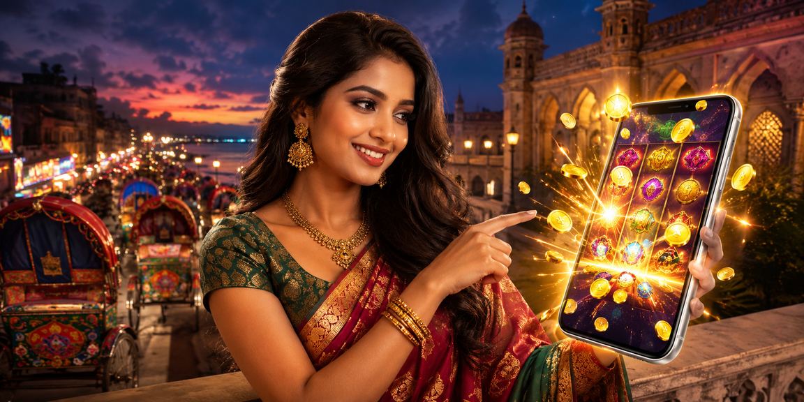 ঢাকার খেলোয়াড় সমুদ্র সৈকতে স্লট গেম উপভোগ করছেন