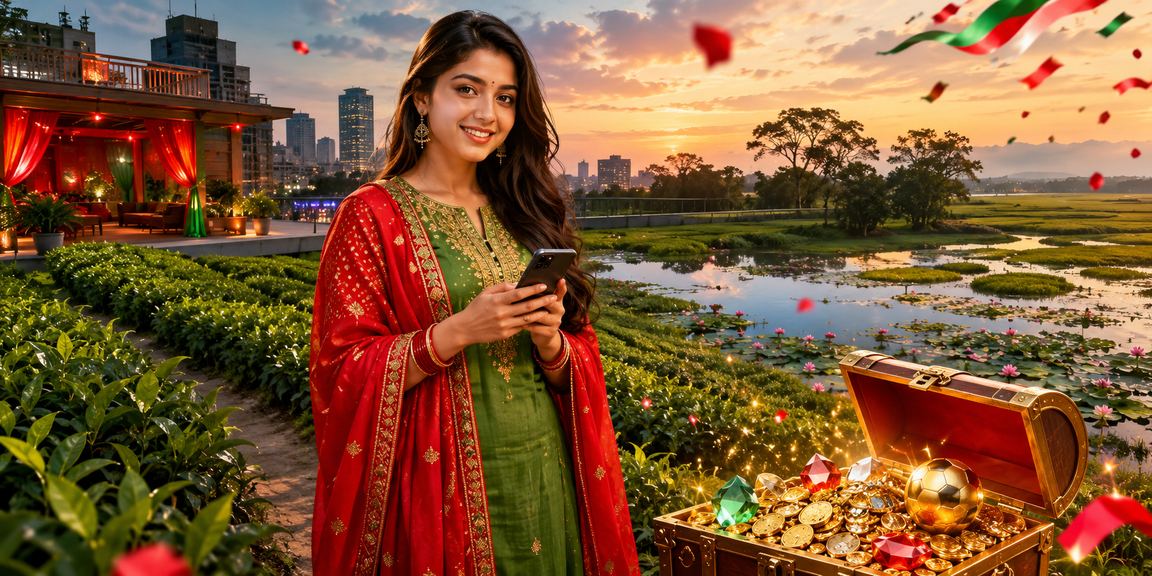 গাজীপুরে মোবাইলে ক্যাসিনো গেম খেলছেন একজন খেলোয়াড়